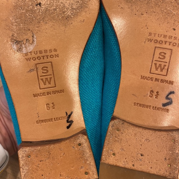 Stubbs & Wootton Woven Needlepoint Sunglasses Loafers - Picture 5 of 8